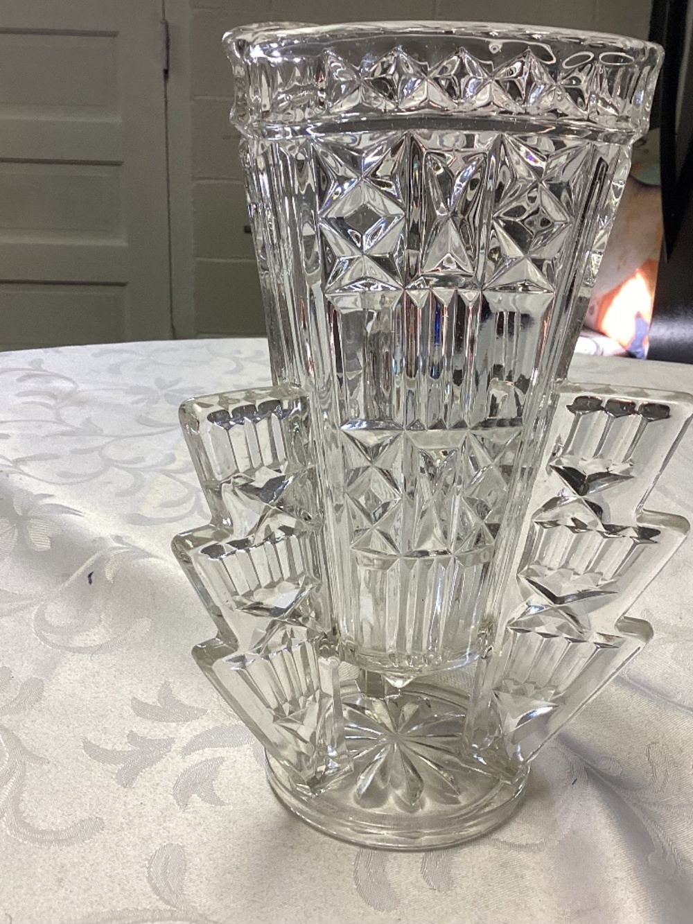 ART DECO ROCKET VASE CIRCA 1970 s